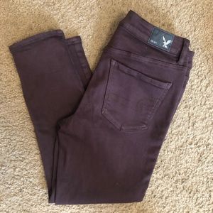 AE size 10 Hi-Rise Jegging Crop